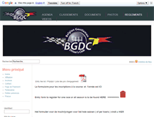 Tablet Screenshot of bgdc.be